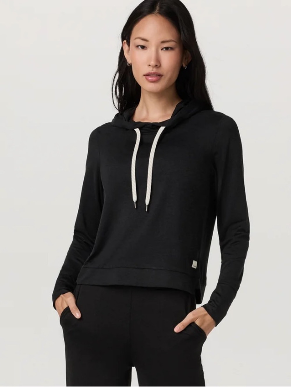 Vuori HALO ESSENTIAL HOODIE BLACK HEATHER Hoodie Women’s size Medium